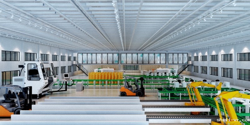 自动化流水线效果图