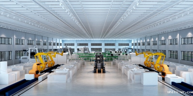 自动化生产线效果图