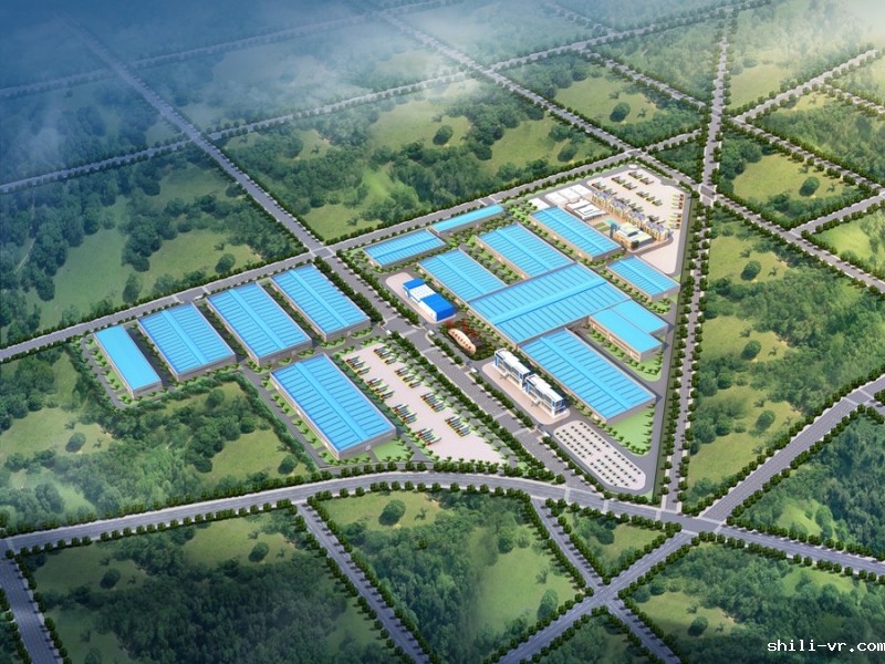 厂区鸟瞰图设计