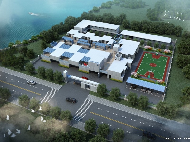 厂区效果图制作