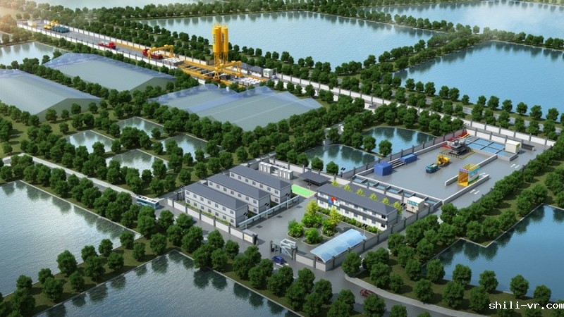 项目部鸟瞰图设计