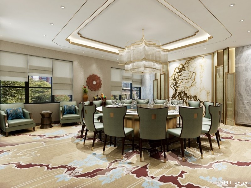 宴会厅效果图制作